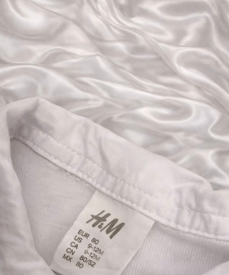 Papyonlu Uzun Kollu Beyaz Bebek Body - Görsel 5