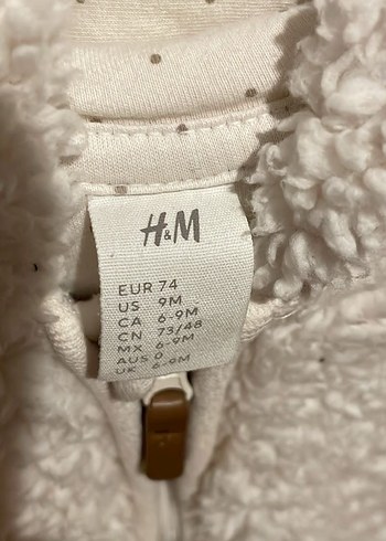 Krem eengi Peluş Bebek Tulumu - Görsel 4