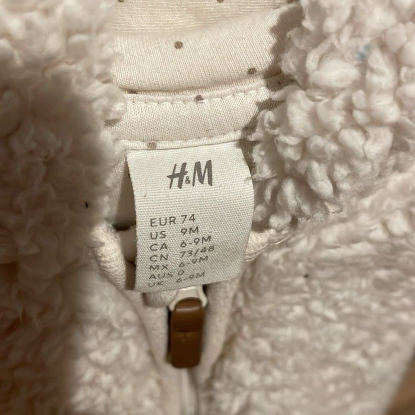 Krem eengi Peluş Bebek Tulumu - Görsel 4