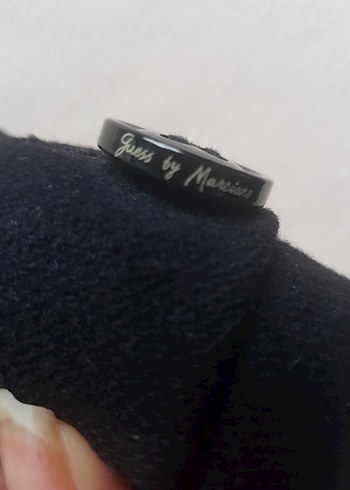 Guess Siyah Düğmeli Klasik Kaban - Görsel 6