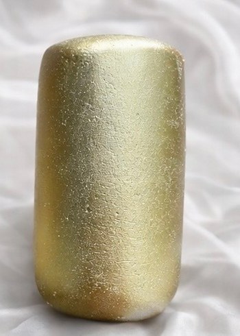 Altın renkli baykuş figür heykel - Görsel 3