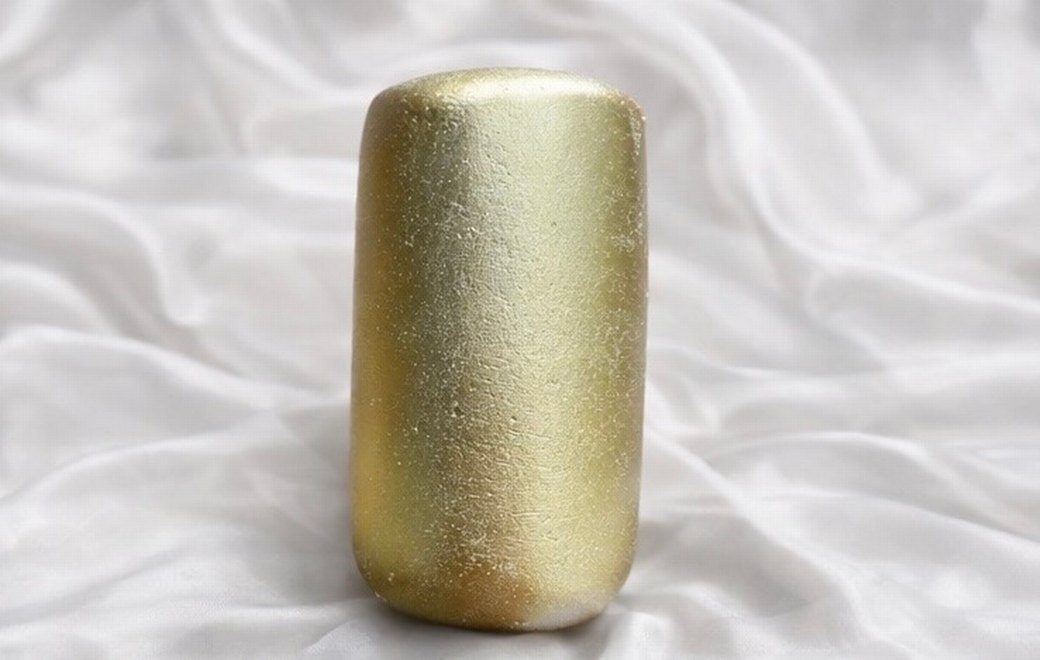 Altın renkli baykuş figür heykel - Görsel 3