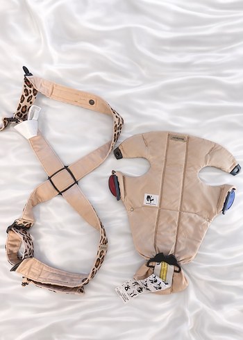 Açık Kahverengi Leopar Desenli Bebek Taşıyıcı - Görsel 7