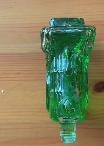 Yeşil Renkli vintage kolonya - Görsel 5