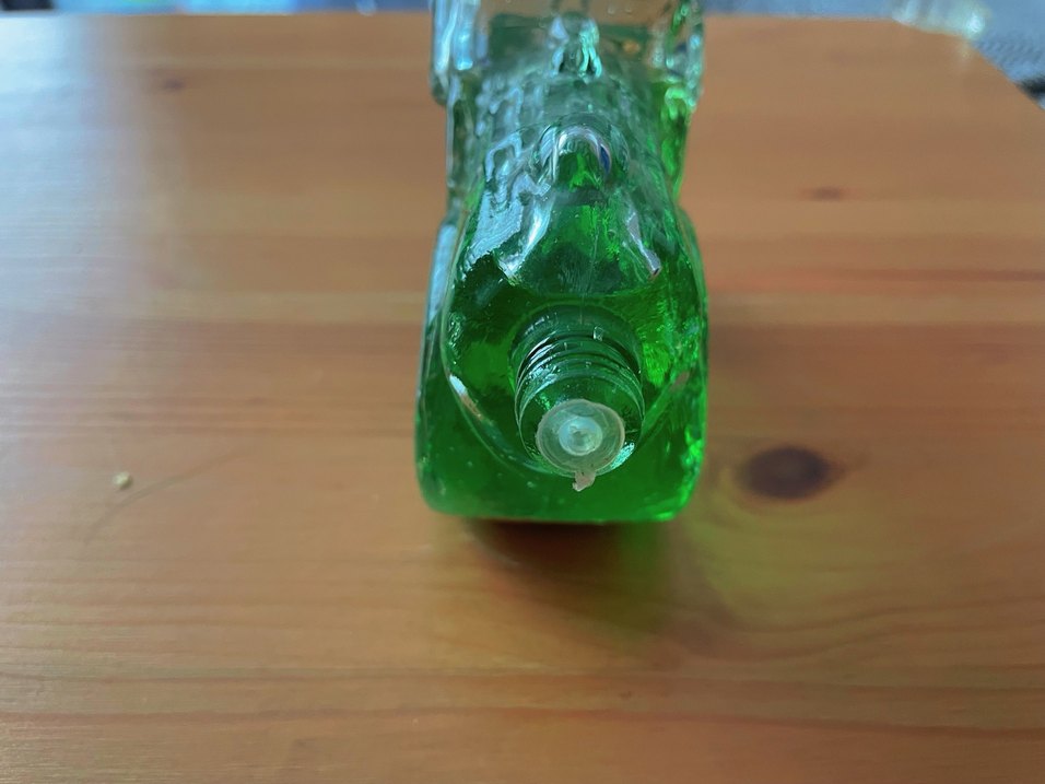 Yeşil Renkli vintage kolonya - Görsel 4