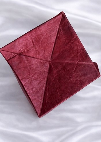 Vintage deri sihirbaz kutu - Görsel 6