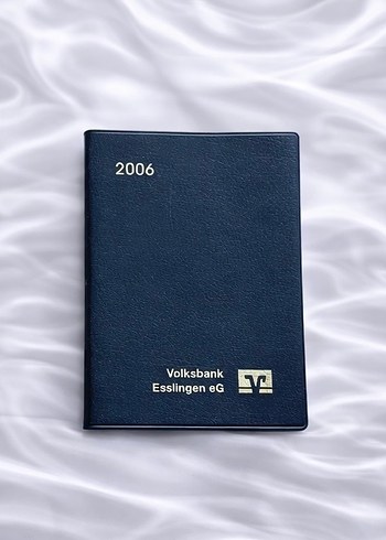 Vintage 2006 lacivert Planlayıcı - Görsel 5