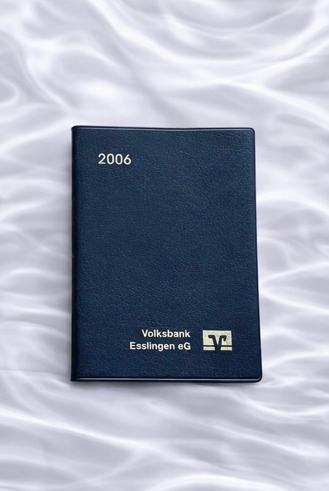 Vintage 2006 lacivert Planlayıcı - Görsel 5