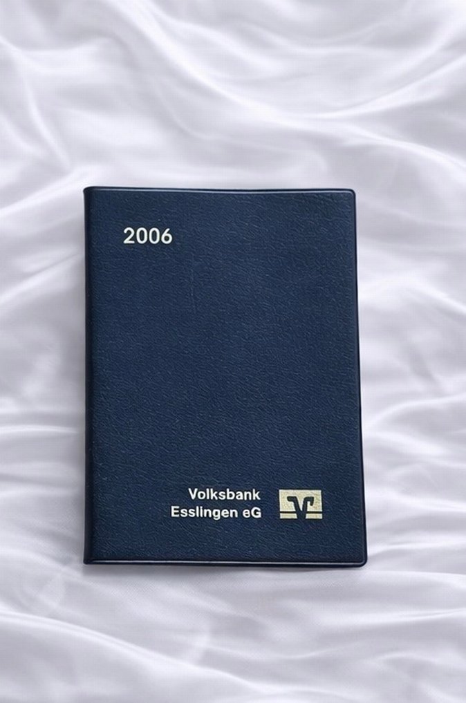 Vintage 2006 lacivert Planlayıcı - Görsel 2