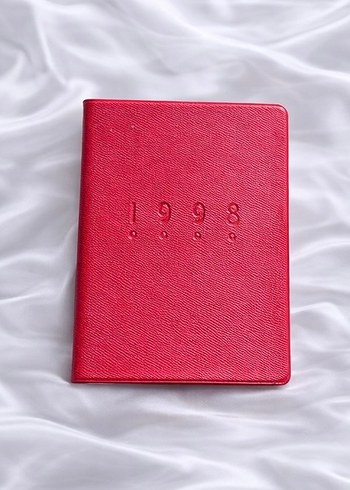 Koyu Kırmızı Planlayıcı 1998 - Görsel 3