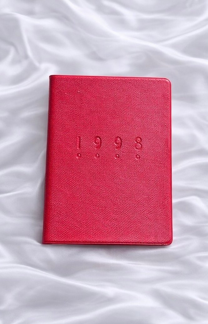 Koyu Kırmızı Planlayıcı 1998 - Görsel 3