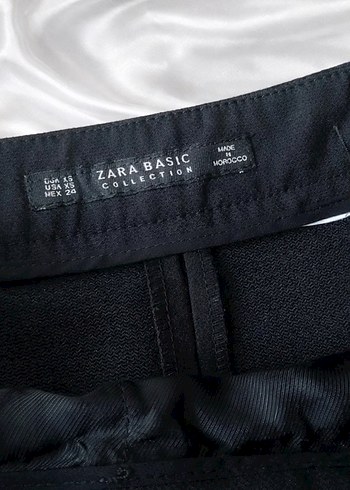 Zara Siyah Kadın Kumaş Pantolon - Görsel 4