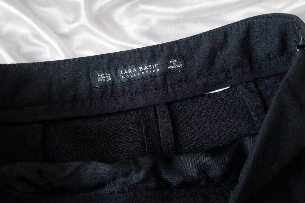 Zara Siyah Kadın Kumaş Pantolon - Görsel 4