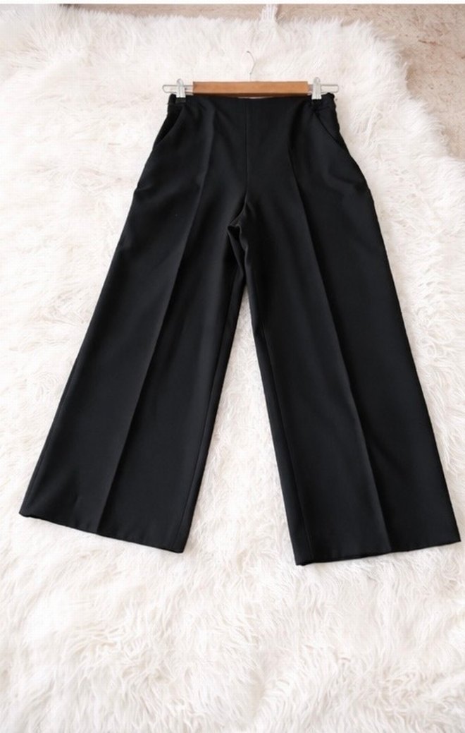 Zara Siyah Kadın Kumaş Pantolon - Görsel 3