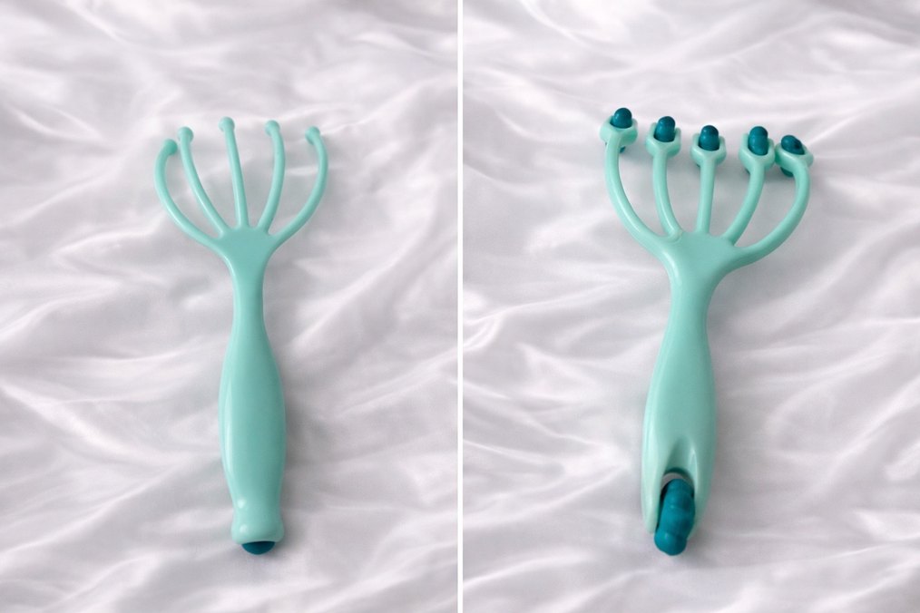 Miniso Turkuaz Kafa Masaj Aleti - Görsel 2