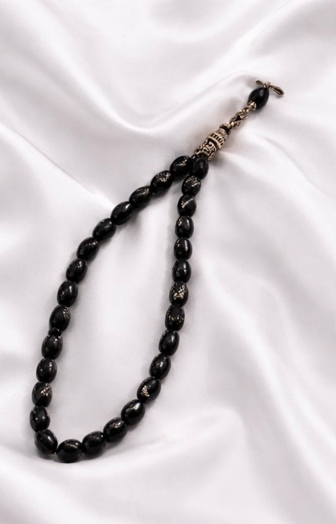 Siyah Erkek Tesbih - Görsel 4