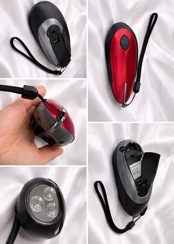 Elle çevirmeli enerjili fener - Görsel 2