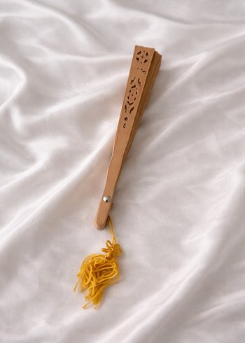 Bej Renkli El Yelpazesi - Görsel 5