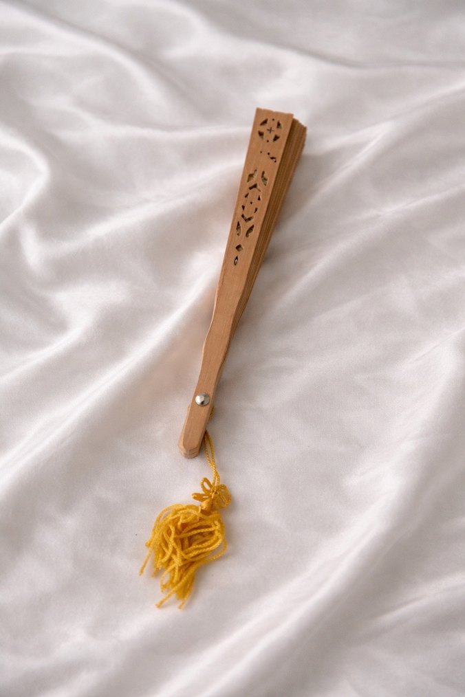 Bej Renkli El Yelpazesi - Görsel 5