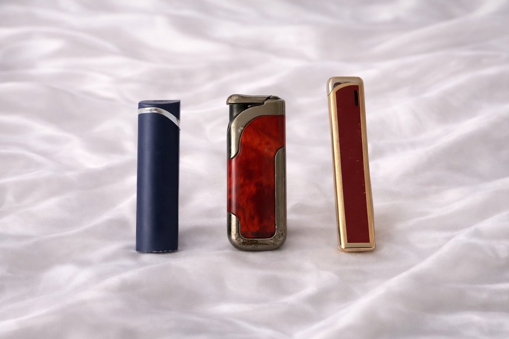 3 adet vintage çakmak - Görsel 2