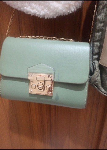 Kadın Süet Haki Günlük Çanta - Görsel 3