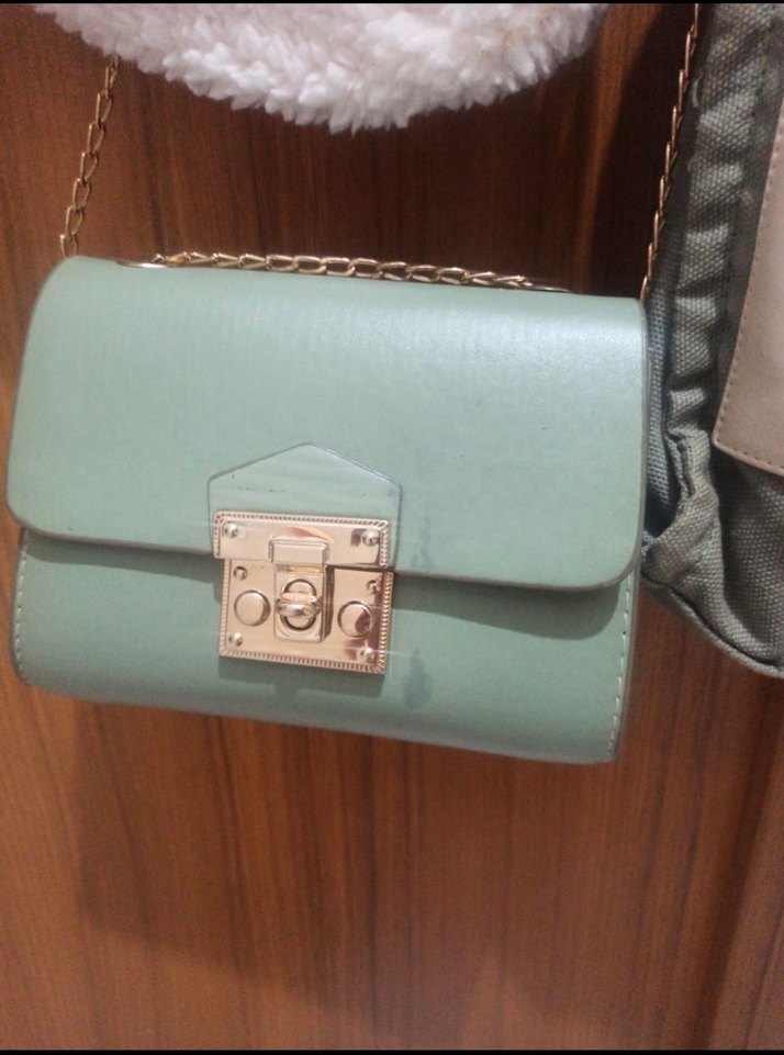 Kadın Süet Haki Günlük Çanta - Görsel 3