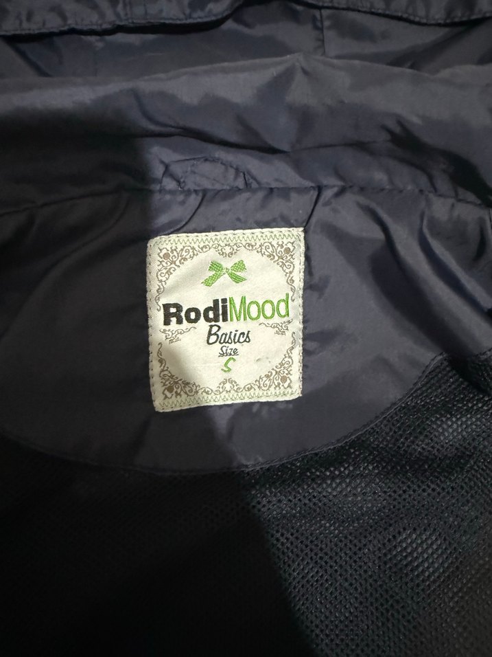 Kadın Mavi Kapüşonlu Fermuarlı Ceket - Görsel 2