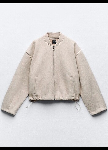 Zara Stoperli Yumuşak Bomber Ceket
