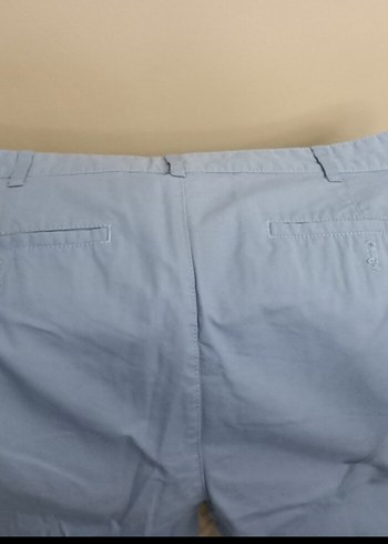 Erkek Mavi Mini Bermuda Şort - Görsel 2