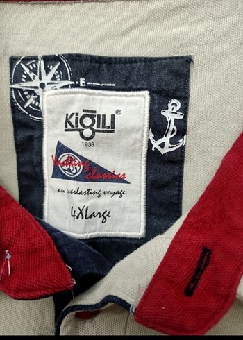 Gri Baskılı Düğmeli Erkek Polo Tişört - Görsel 3