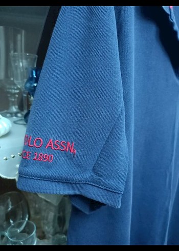 Erkek Lacivert Polo Tişört Düğmeli Yaka - Görsel 3