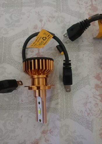 Joyecar H7  Slim LED Xenon Far H7/H4/H11 Altın - Görsel 7