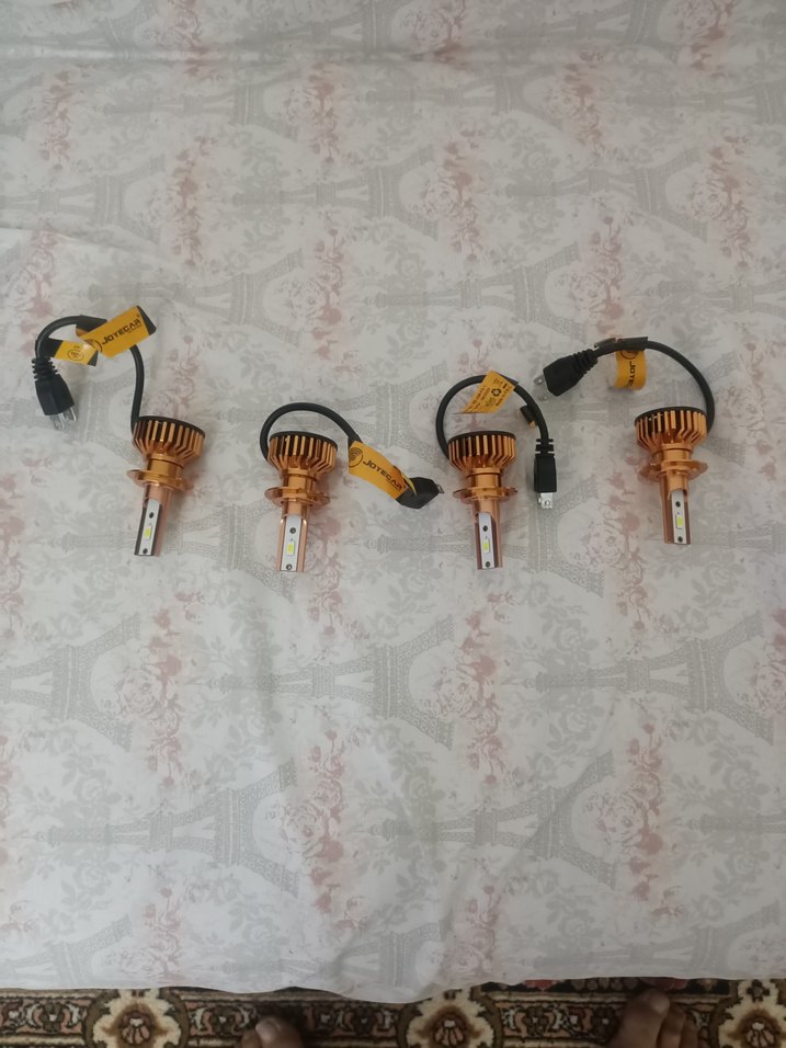 Joyecar H7  Slim LED Xenon Far H7/H4/H11 Altın - Görsel 5