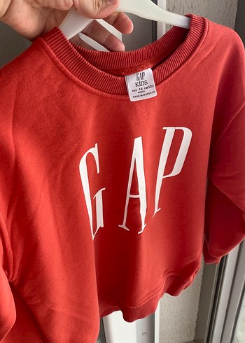 Kız Çocuk Kırmızı GAP Sweatshirt