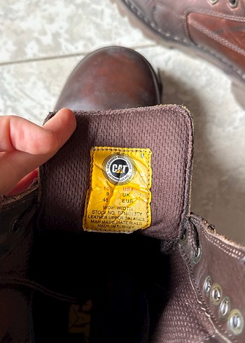 Kahverengi deri erkek cat bot - Görsel 6