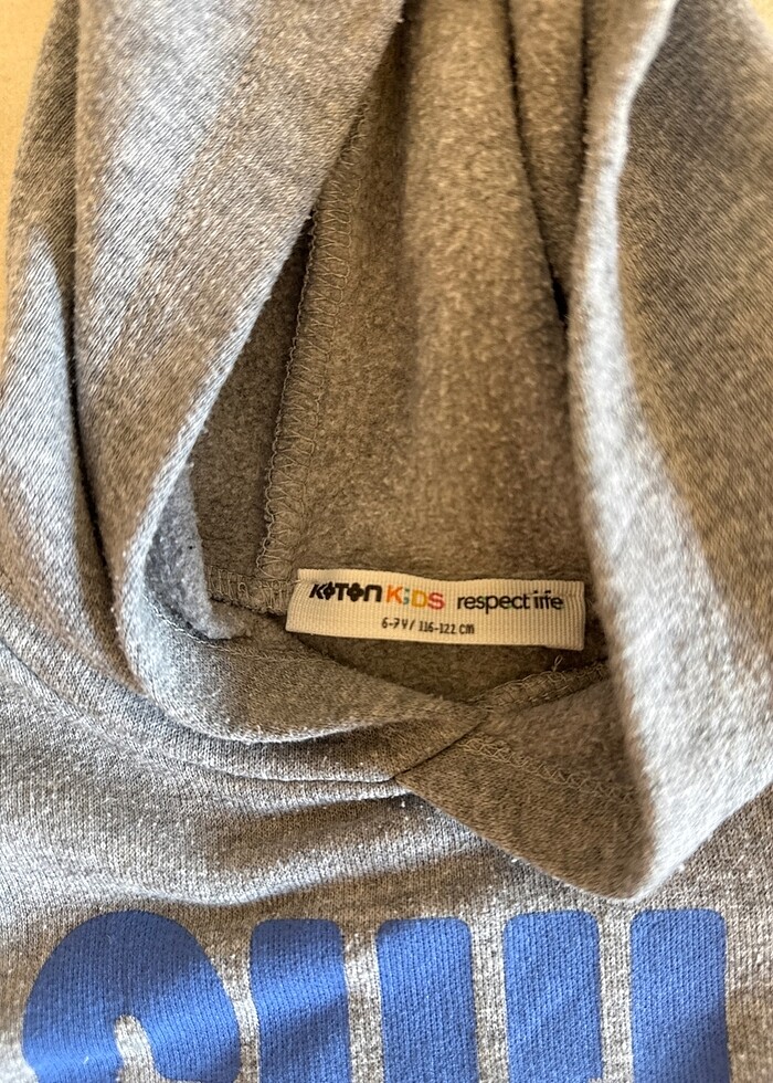 Koton kapşonlu sweatshirt - Görsel 3