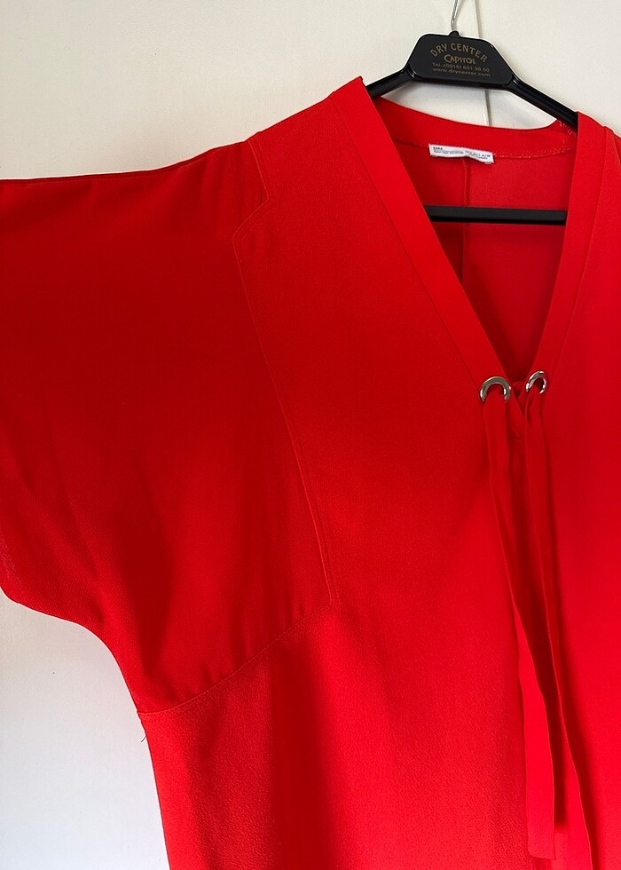 Zara yazlık uzun gömlek - Görsel 2