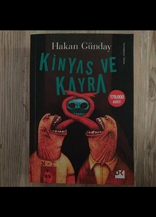 Kinyas ve kayra kitap roman hasarsız 