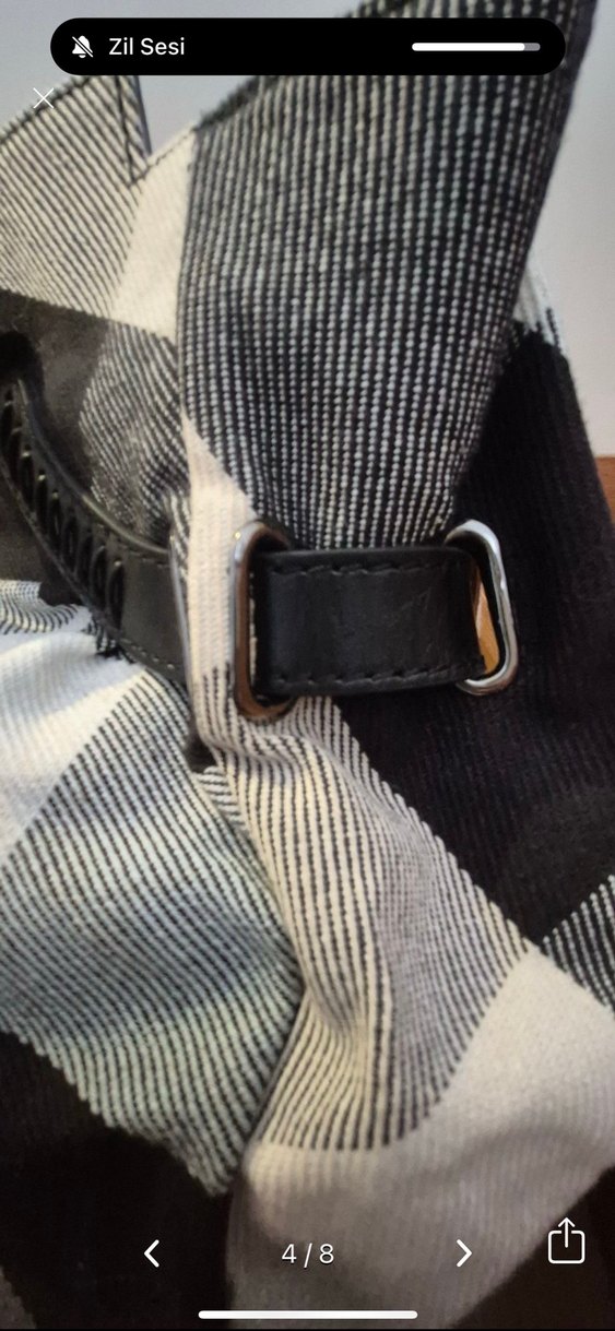 Burberry büyük boy çanta - Görsel 3