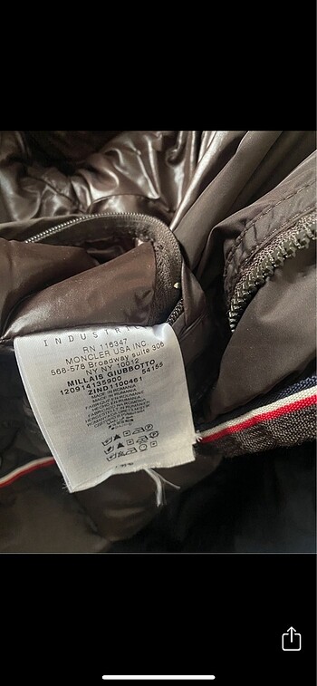 Moncler kaz tüyü mont - Görsel 6