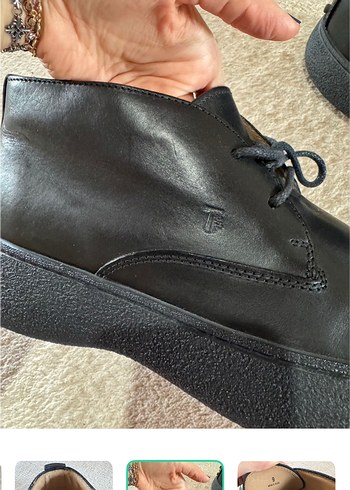 Tod's Sehir Stiline Uygun Siyah Bagcikli Bot Tods