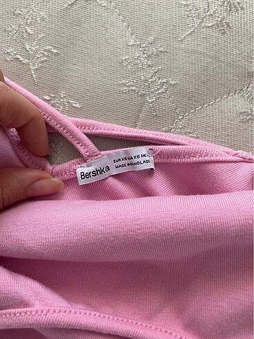 xs Beden Bershka Sırt Dekolteli Elbise