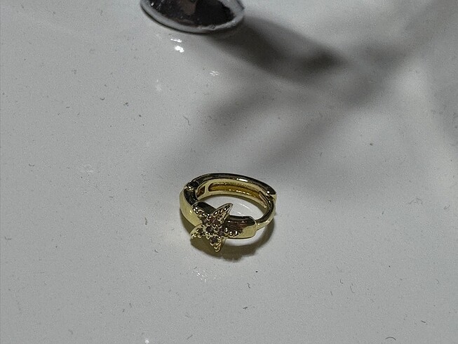 Dell Çelik yıldız küpe pircing kararmaz