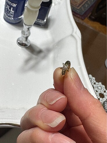  Beden altın Renk Çelik yıldız küpe pircing kararmaz