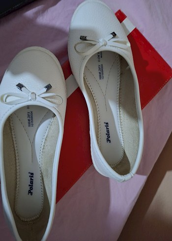 37 numara babet beyaz renk - Görsel 4