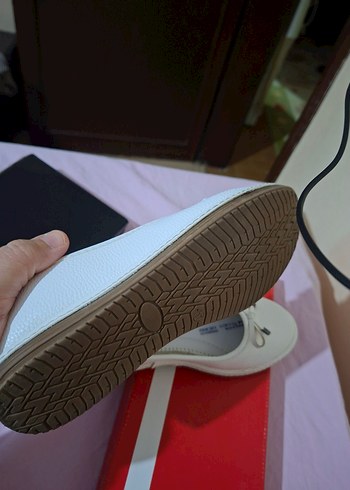 37 numara babet beyaz renk - Görsel 6