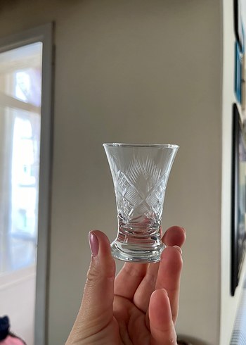 American Vintage Kristal Desenli Küçük Sürahi takımı