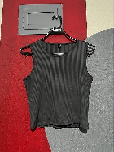 Siyah crop bluz badi