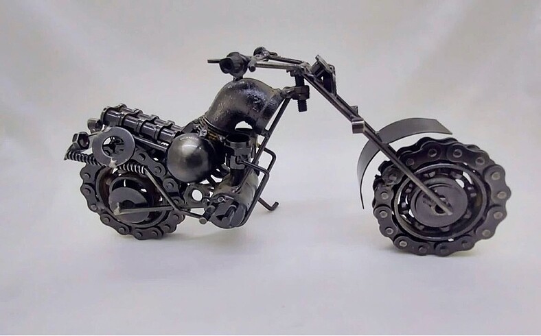 Diğer Metal motorsiklet biblo