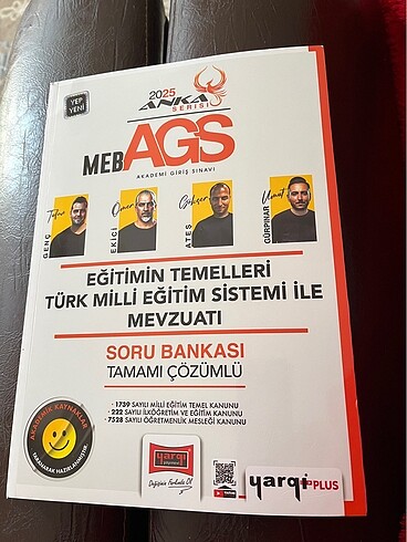 MEB AGS SORU BANKASI EĞİTİMİN TEMELLERİ VE MEVZUAT